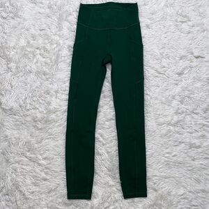 lululemon athletica Deep Green Leggings